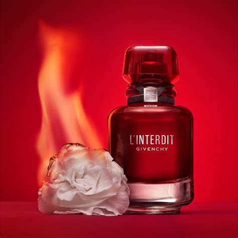 l'interdit eau de parfum rouge givenchy